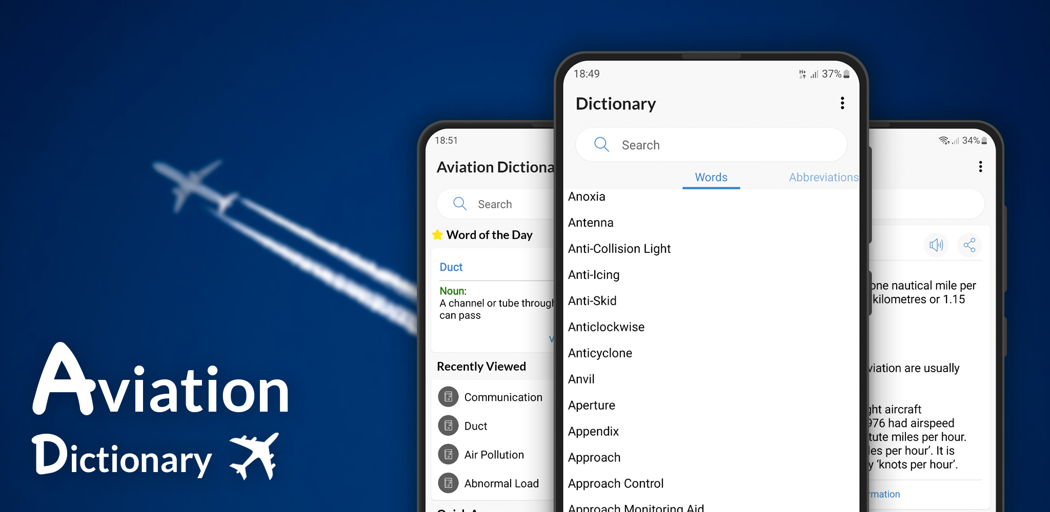 Aviation Dictionary banner